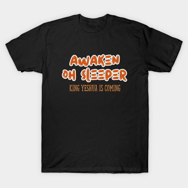 AWAKEN OH SLEEPER T-Shirt by Kikapu creations